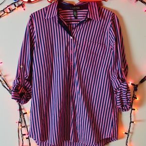 Ralph Lauren Pinstriped Button-Up